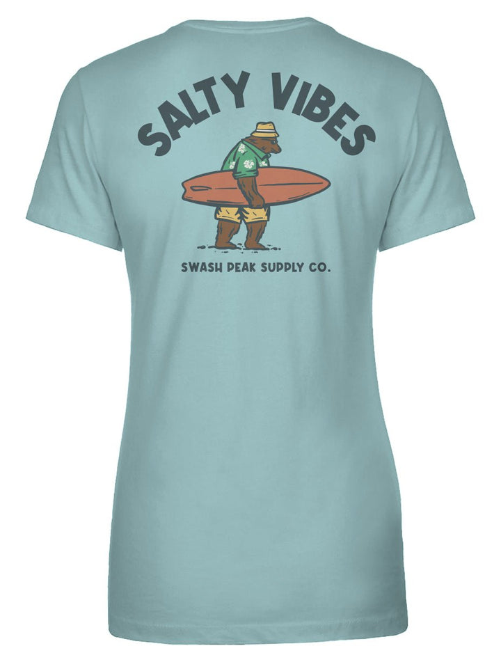 Salty Vibes Women's Tee - Swash Peak