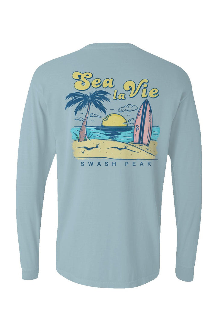Sea La Vie Long Sleeve Unisex Tee - Swash Peak