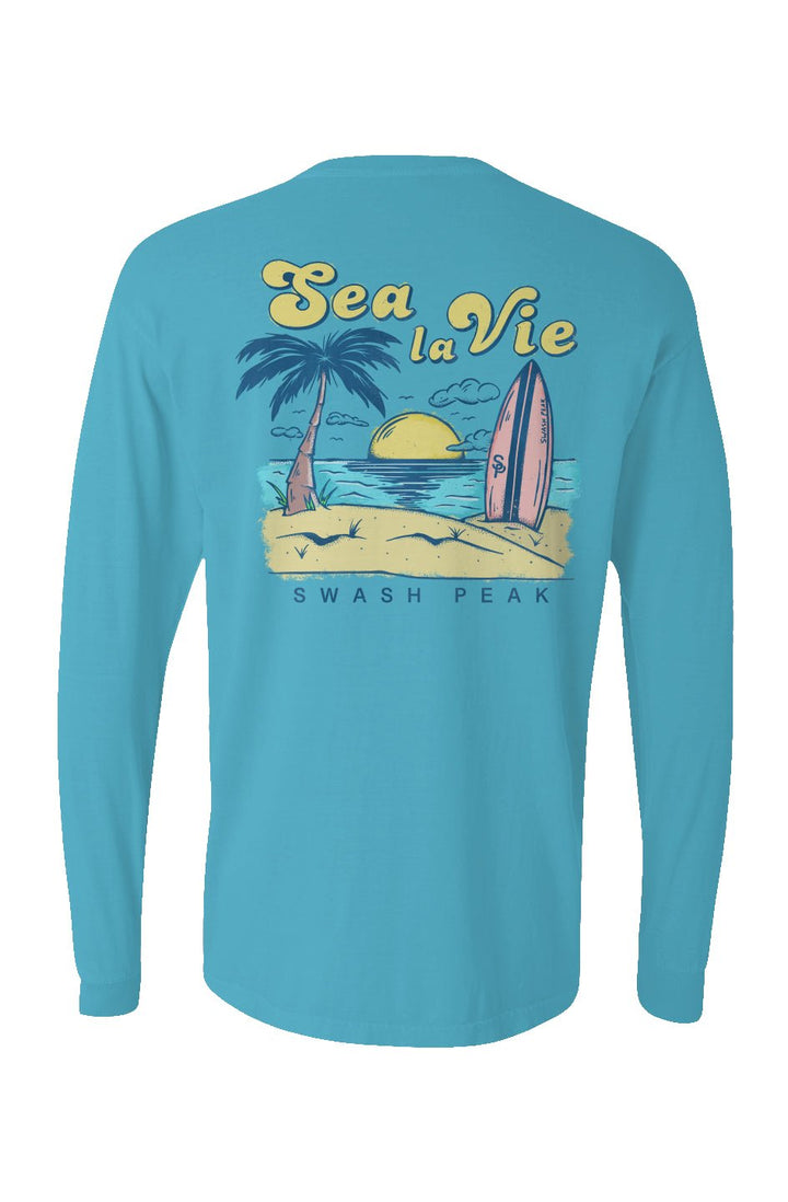 Sea La Vie Long Sleeve Unisex Tee - Swash Peak