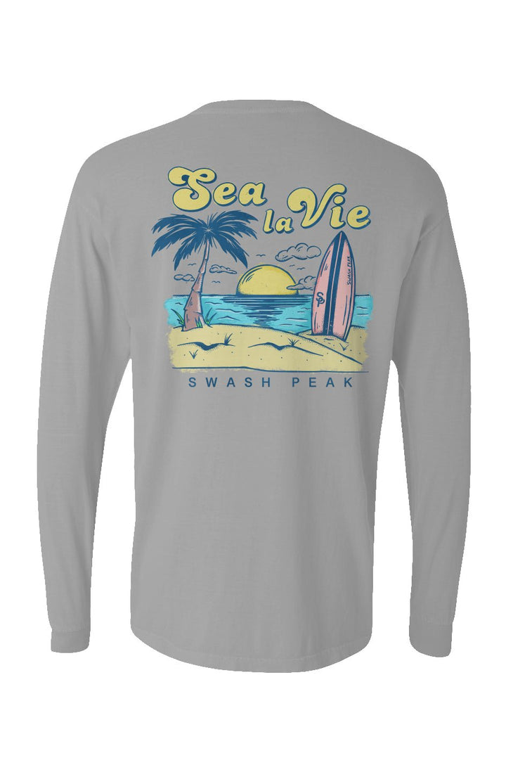 Sea La Vie Long Sleeve Unisex Tee - Swash Peak