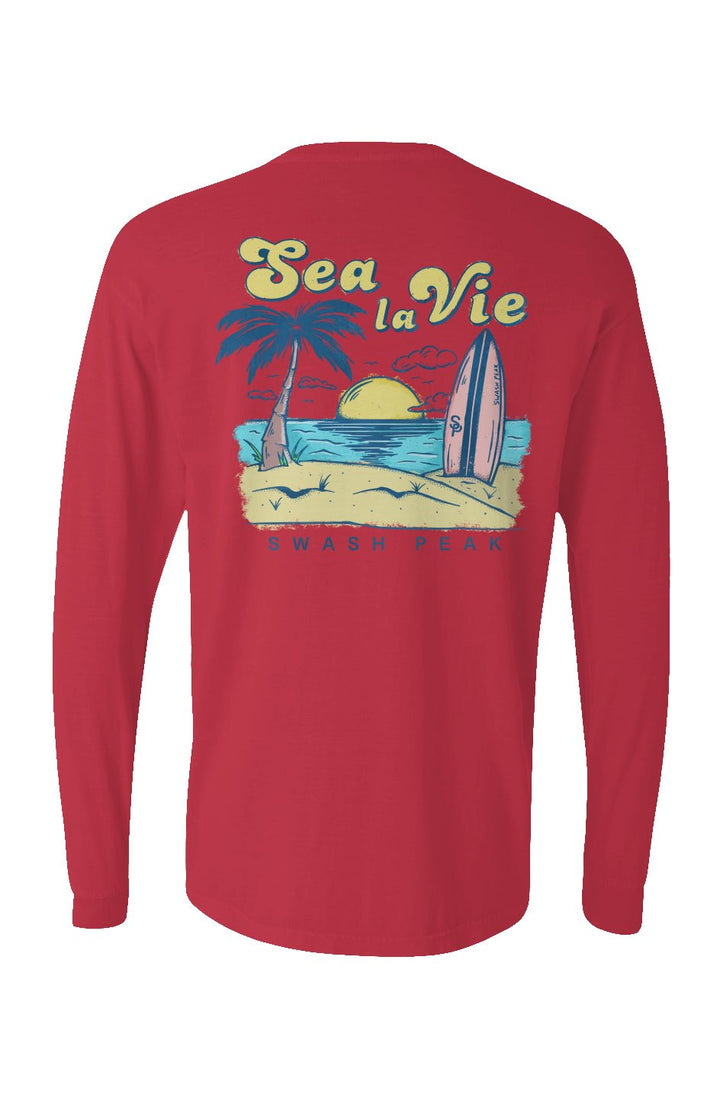 Sea La Vie Long Sleeve Unisex Tee - Swash Peak
