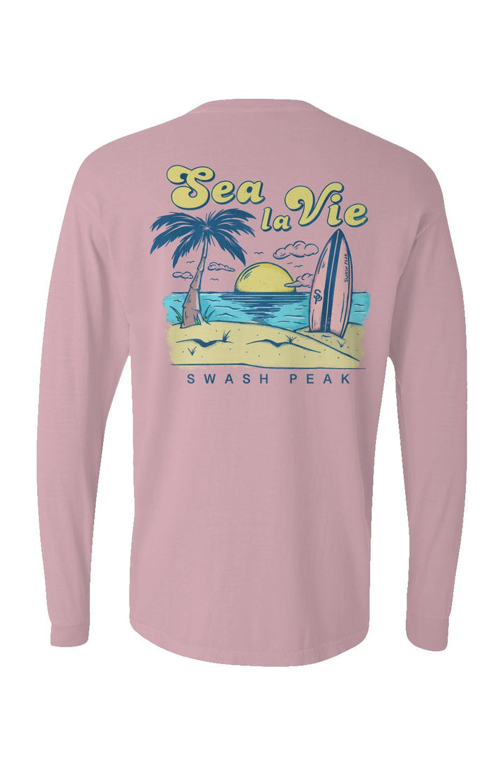 Sea La Vie Long Sleeve Unisex Tee - Swash Peak