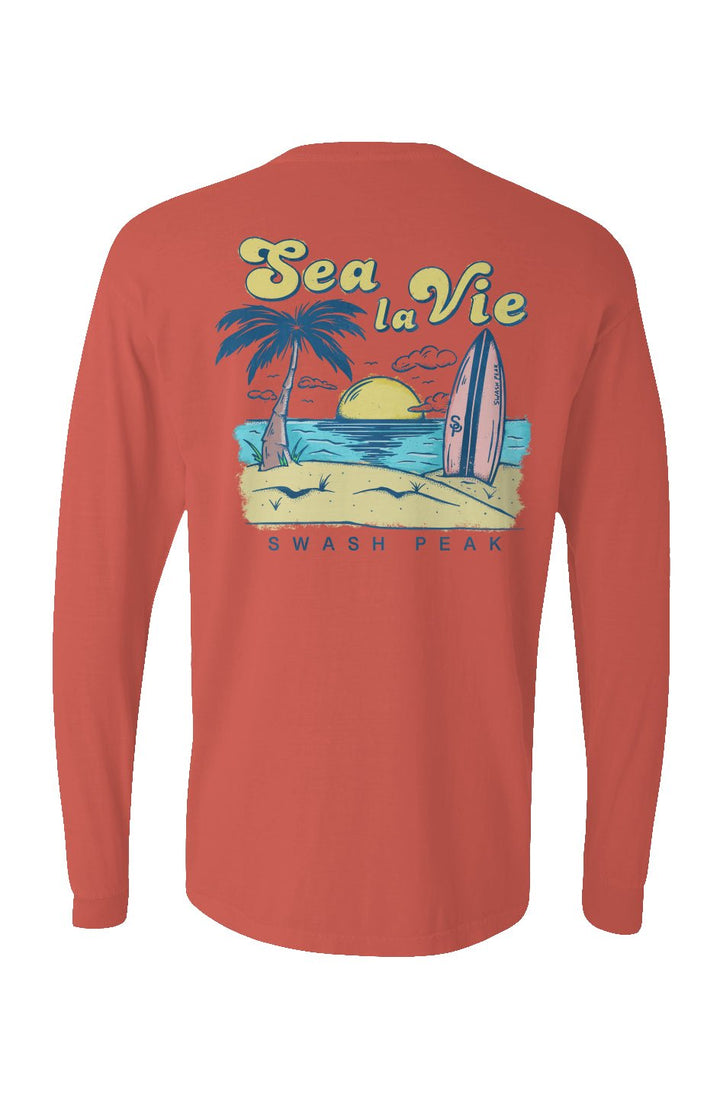 Sea La Vie Long Sleeve Unisex Tee - Swash Peak
