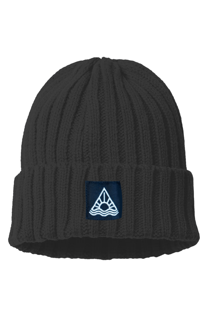 Shore Sustainable Cable Knit Beanie - Swash Peak