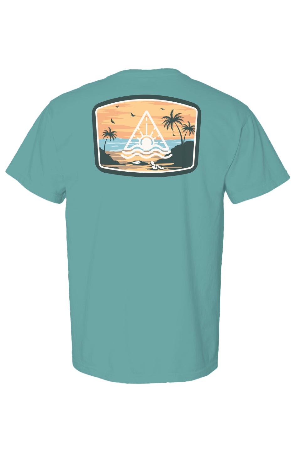 Shoreline Rise Heavyweight Tee - Swash Peak