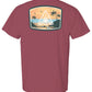Shoreline Rise Heavyweight Tee - Swash Peak