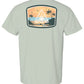 Shoreline Rise Heavyweight Tee - Swash Peak