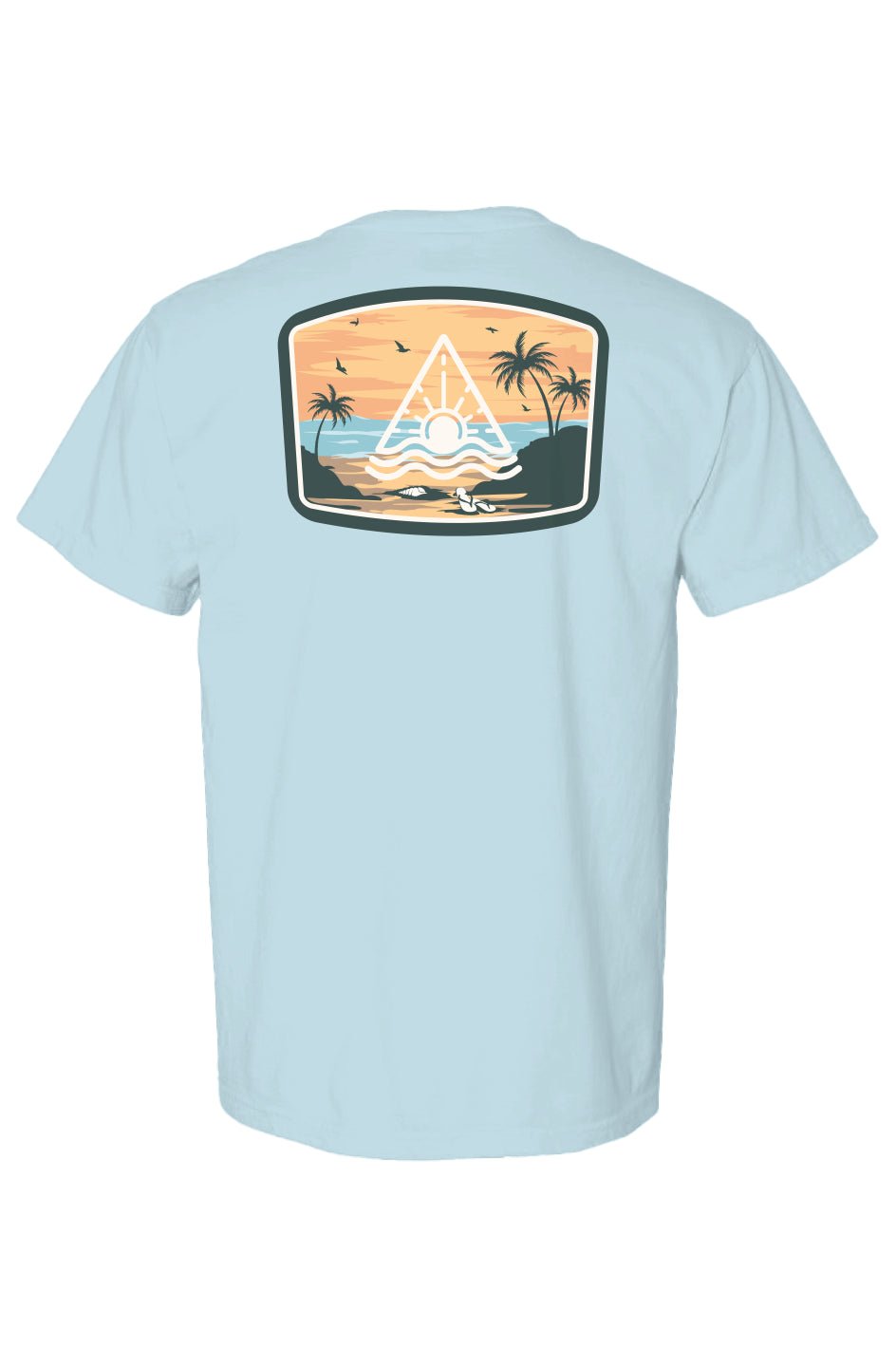 Shoreline Rise Heavyweight Tee - Swash Peak