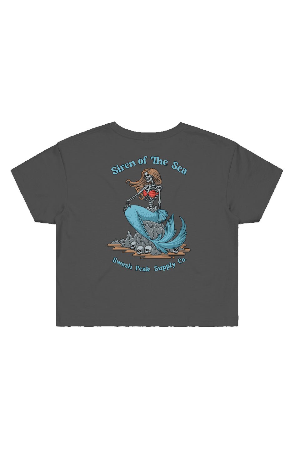 Siren of the Sea Cropped Tee - Swash Peak