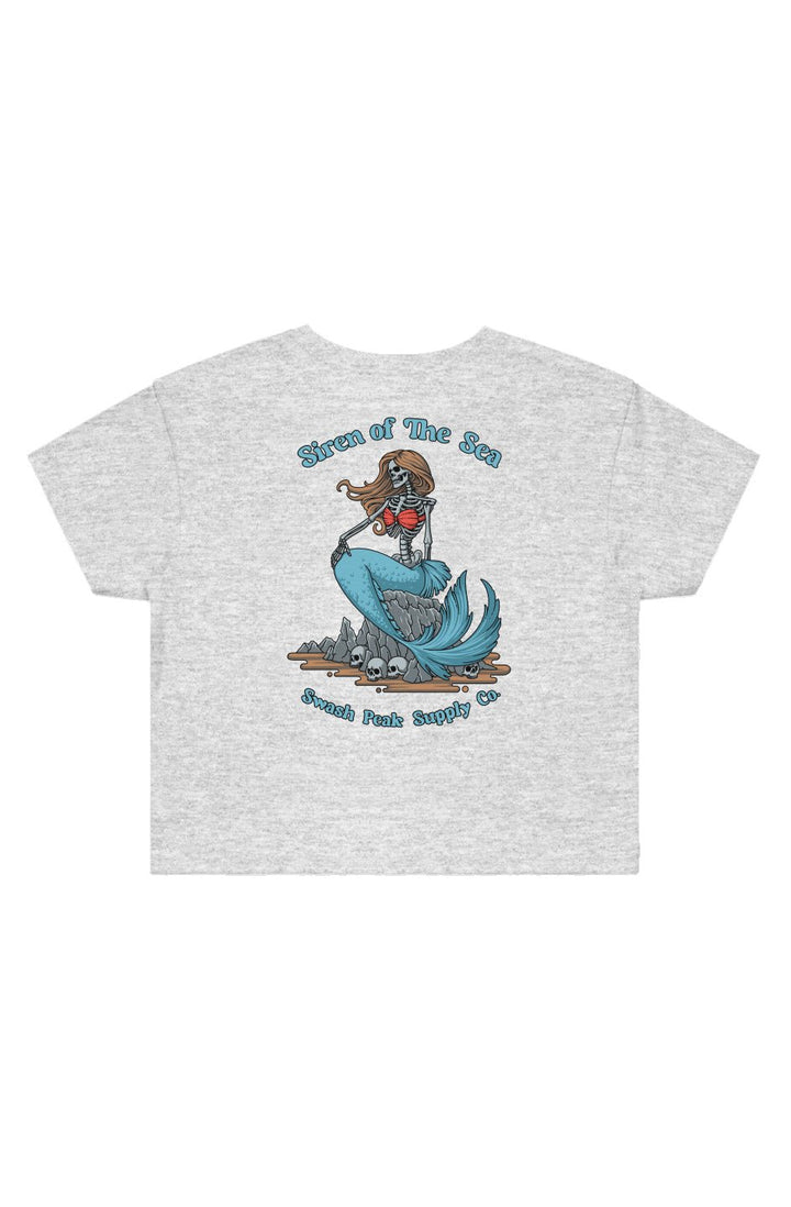 Siren of the Sea Cropped Tee - Swash Peak