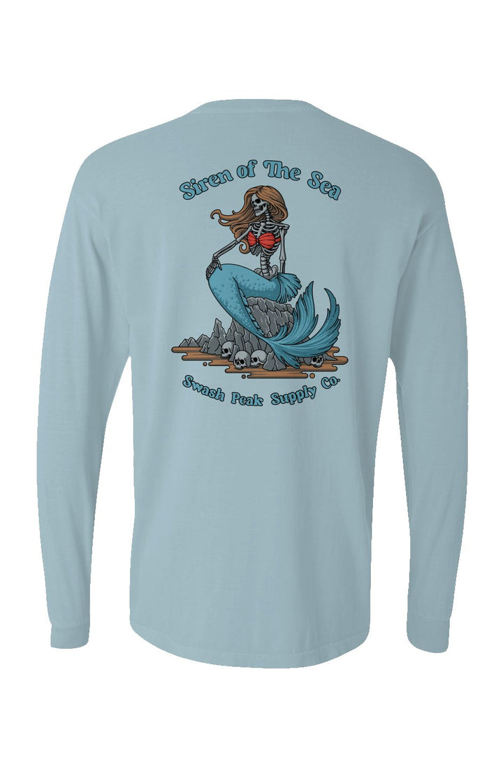 Siren of the Sea Long Sleeve Unisex Tee - Swash Peak