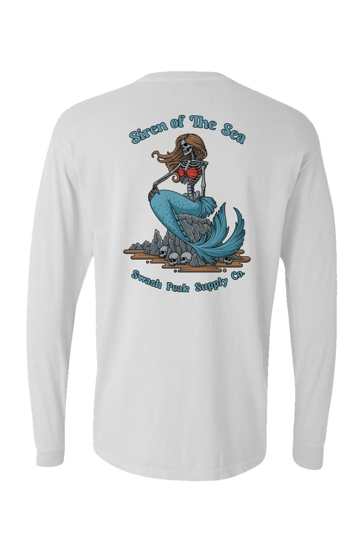 Siren of the Sea Long Sleeve Unisex Tee - Swash Peak