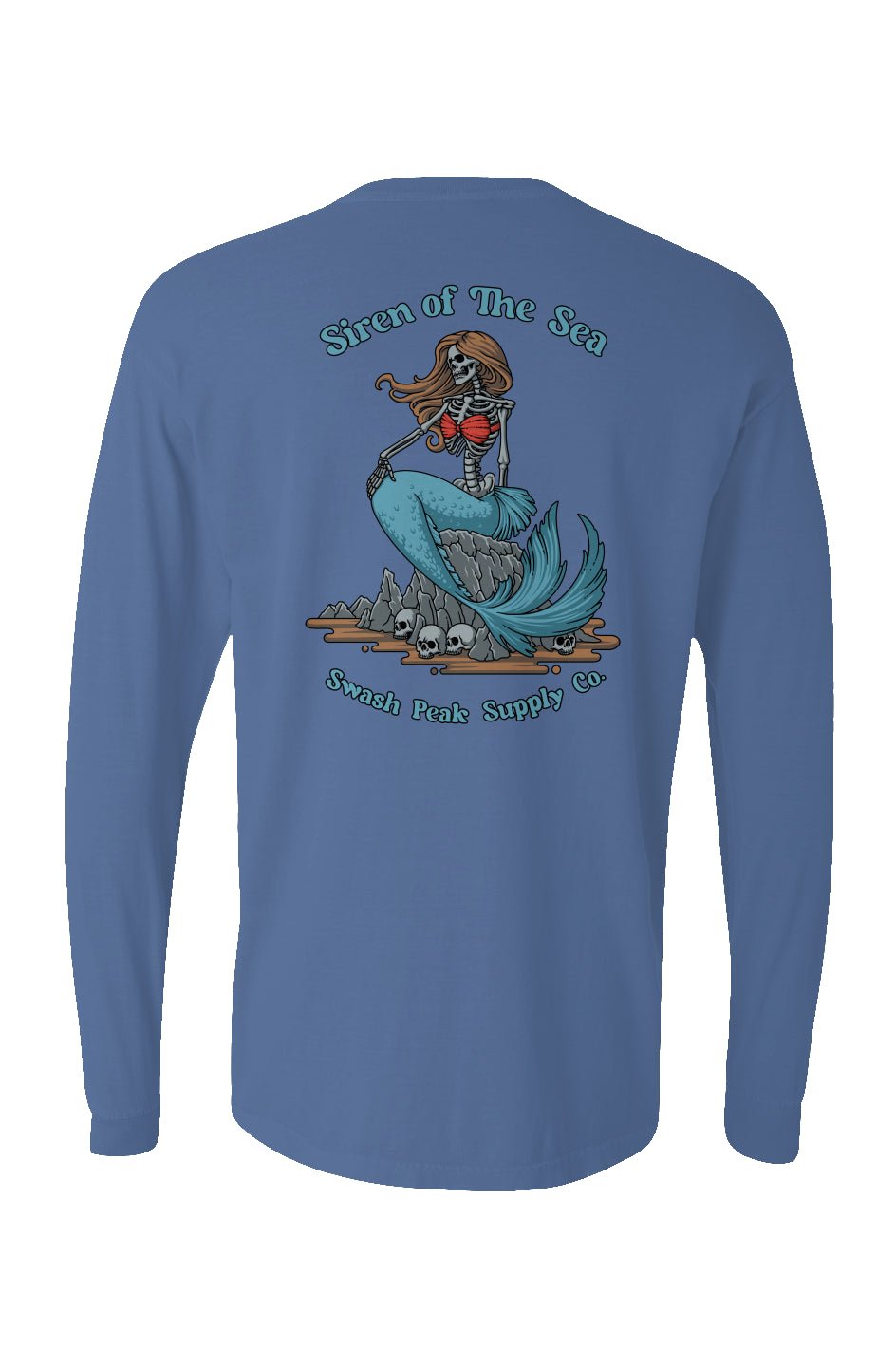 Siren of the Sea Long Sleeve Unisex Tee - Swash Peak