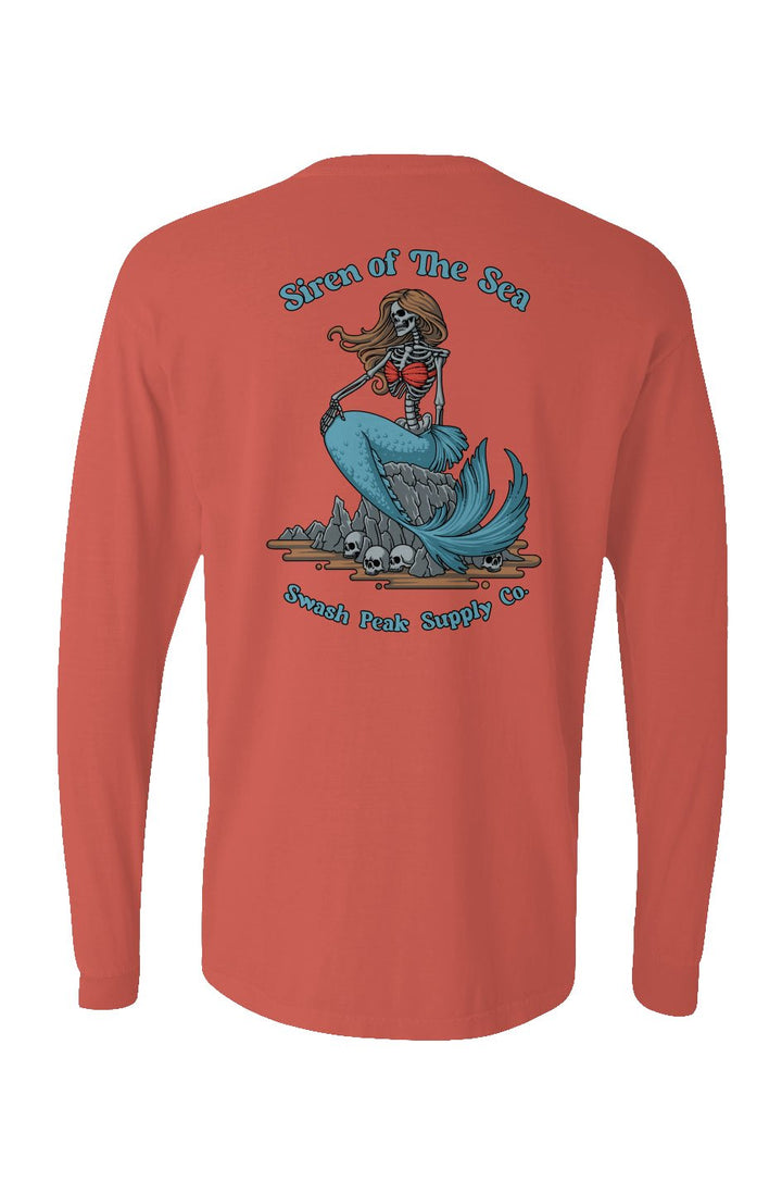 Siren of the Sea Long Sleeve Unisex Tee - Swash Peak