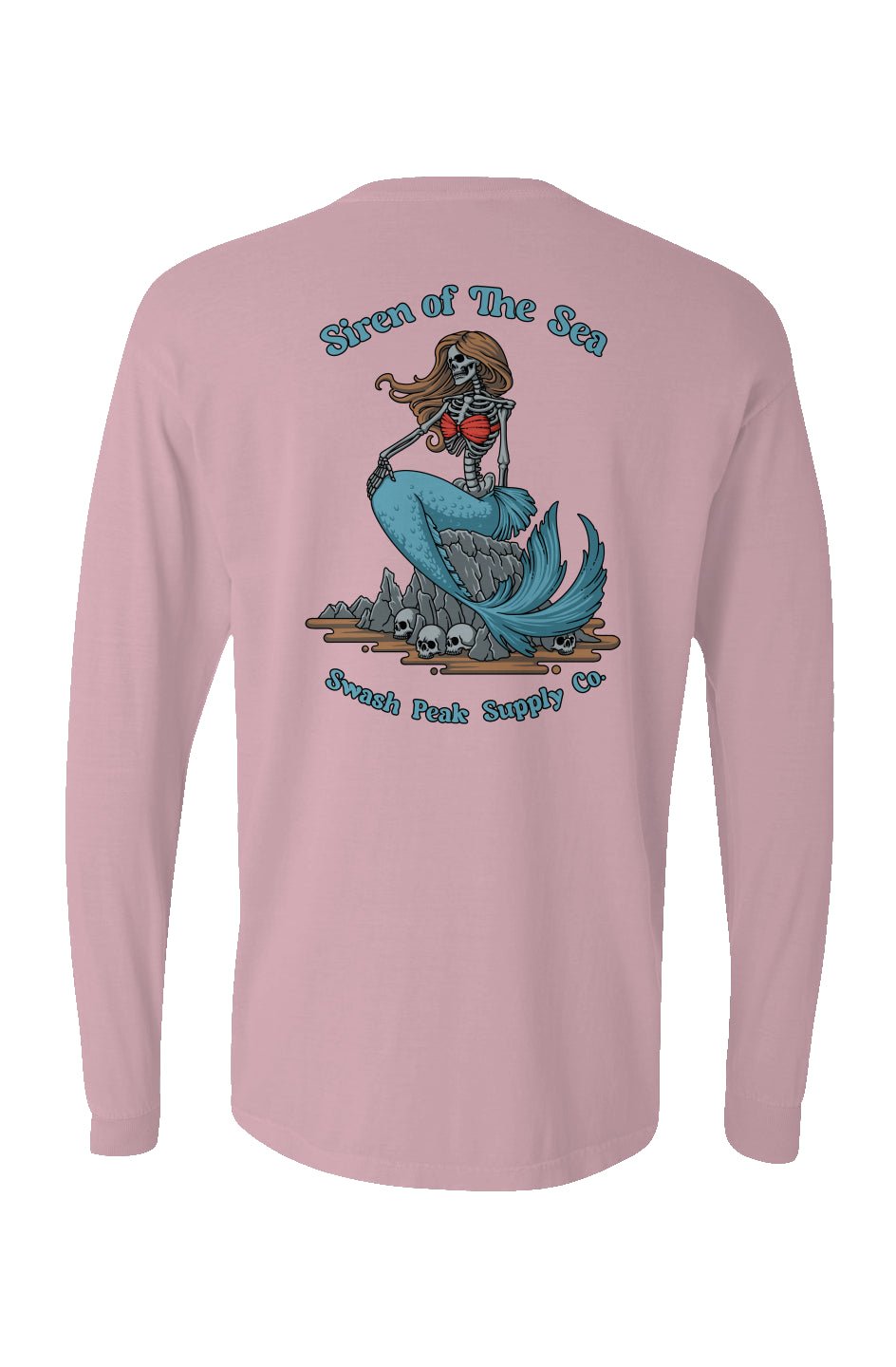 Siren of the Sea Long Sleeve Unisex Tee - Swash Peak