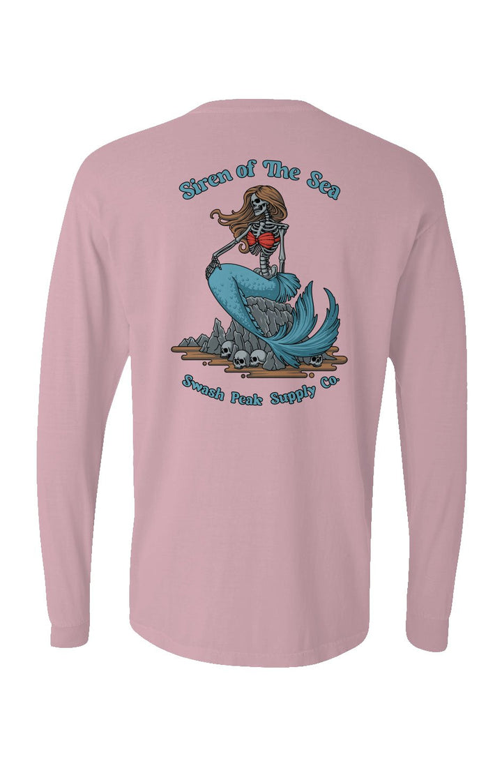 Siren of the Sea Long Sleeve Unisex Tee - Swash Peak