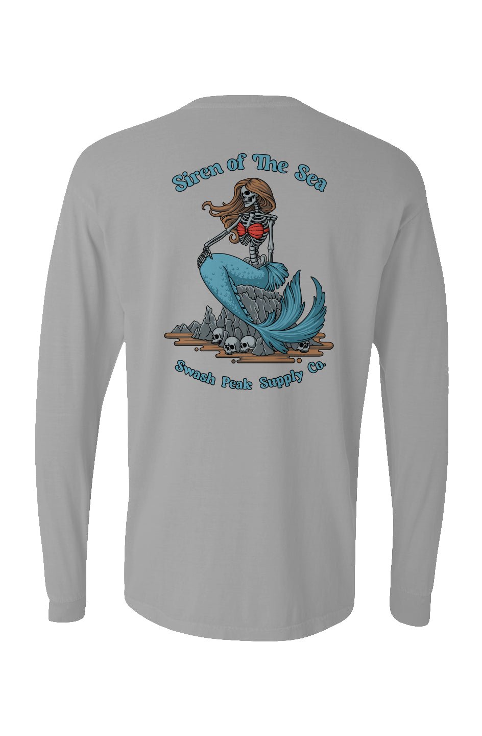 Siren of the Sea Long Sleeve Unisex Tee - Swash Peak