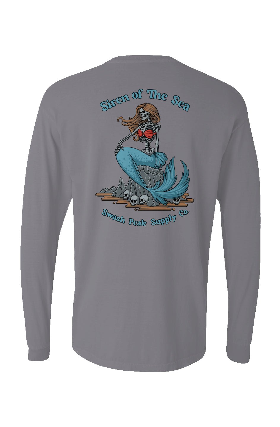 Siren of the Sea Long Sleeve Unisex Tee - Swash Peak