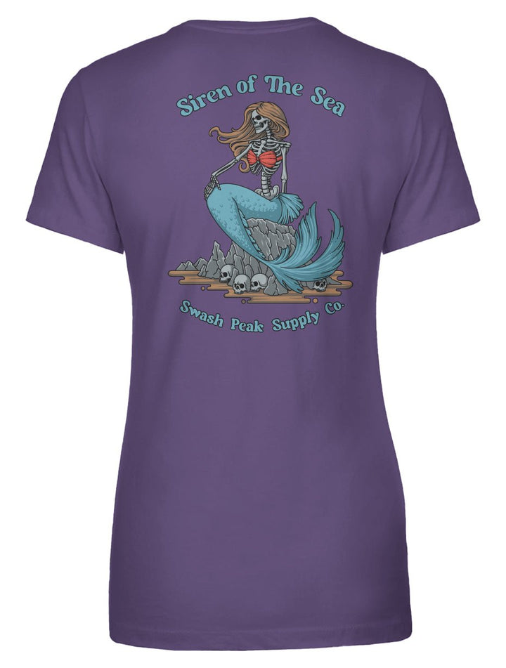 Siren Of The Sea Women's Tee - Swash Peak
