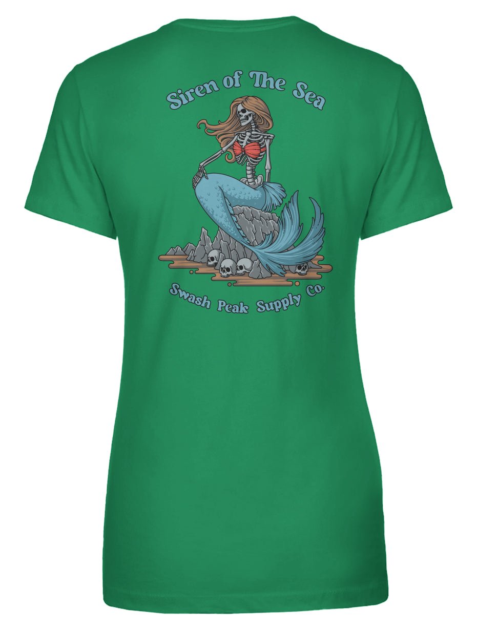 Siren Of The Sea Women's Tee - Swash Peak