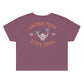 Skeleton Shaka Cropped Tee - Swash Peak