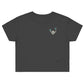 Skeleton Shaka Cropped Tee - Swash Peak