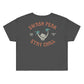 Skeleton Shaka Cropped Tee - Swash Peak