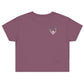 Skeleton Shaka Cropped Tee - Swash Peak