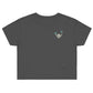 Skeleton Shaka Cropped Tee - Swash Peak