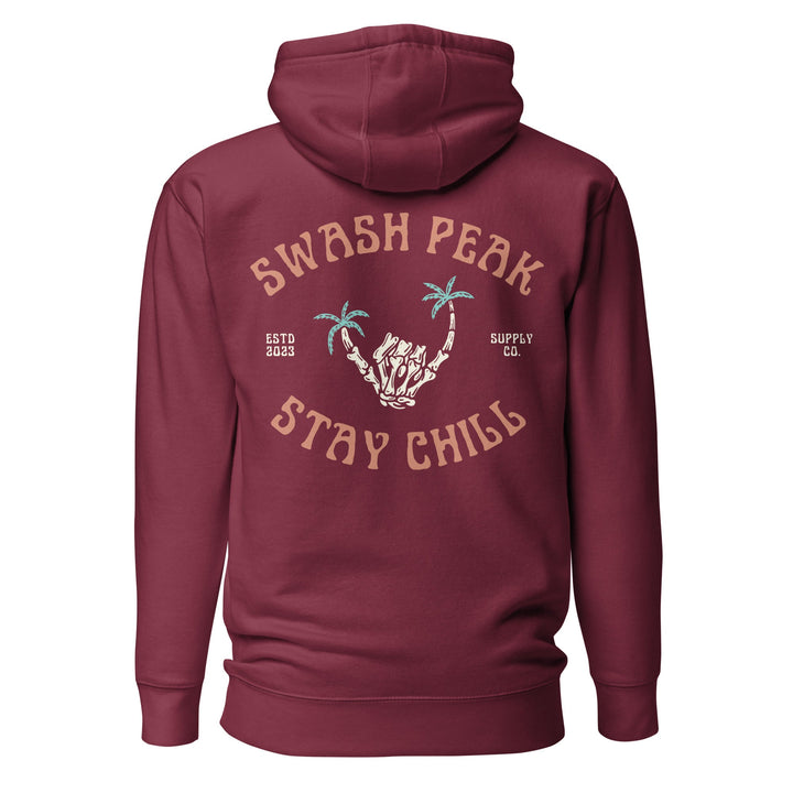 Skeleton Shaka Unisex Hoodie - Swash Peak