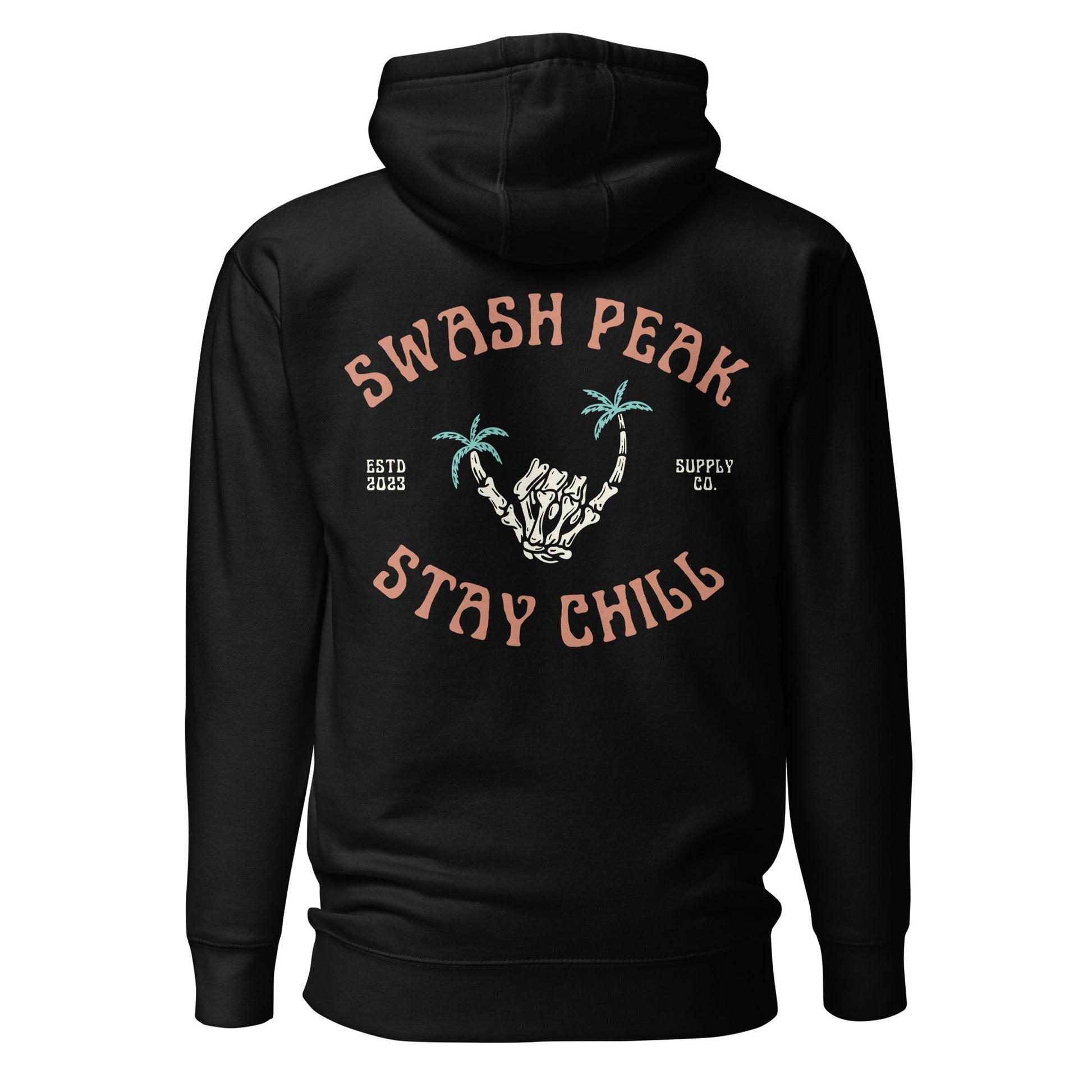 Skeleton Shaka Unisex Hoodie - Swash Peak