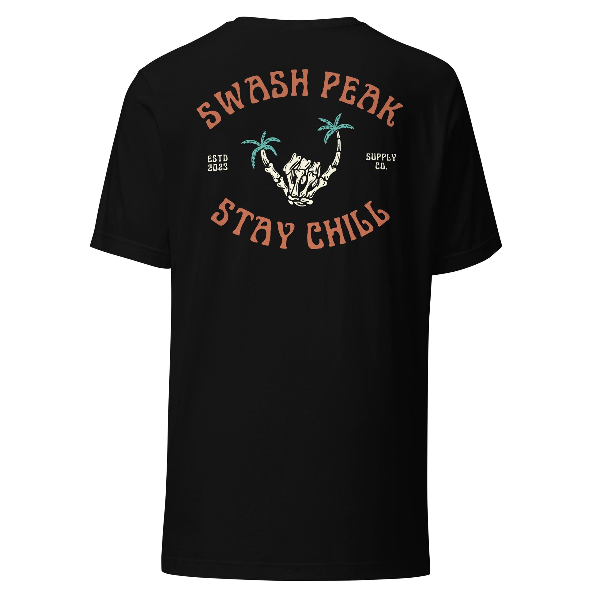 Skeleton Shaka Unisex Tee - Swash Peak