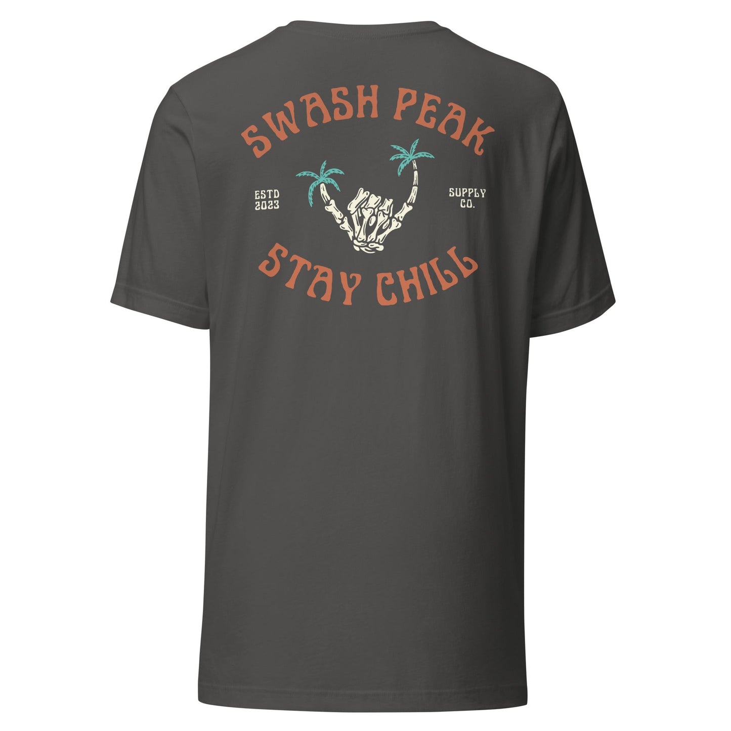 Skeleton Shaka Unisex Tee - Swash Peak