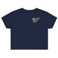 Ski Fast Cropped Tee - Swash Peak