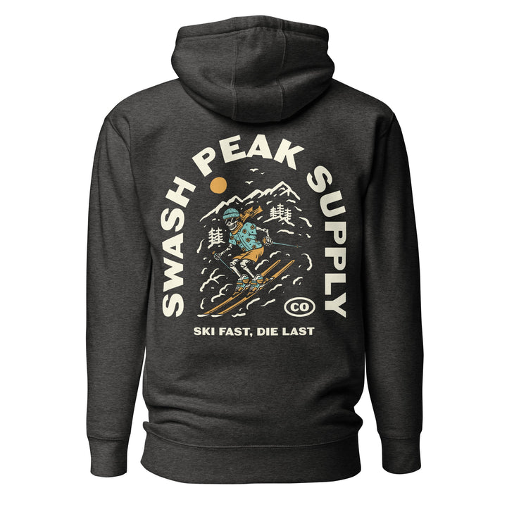 Ski Fast Unisex Hoodie - Swash Peak
