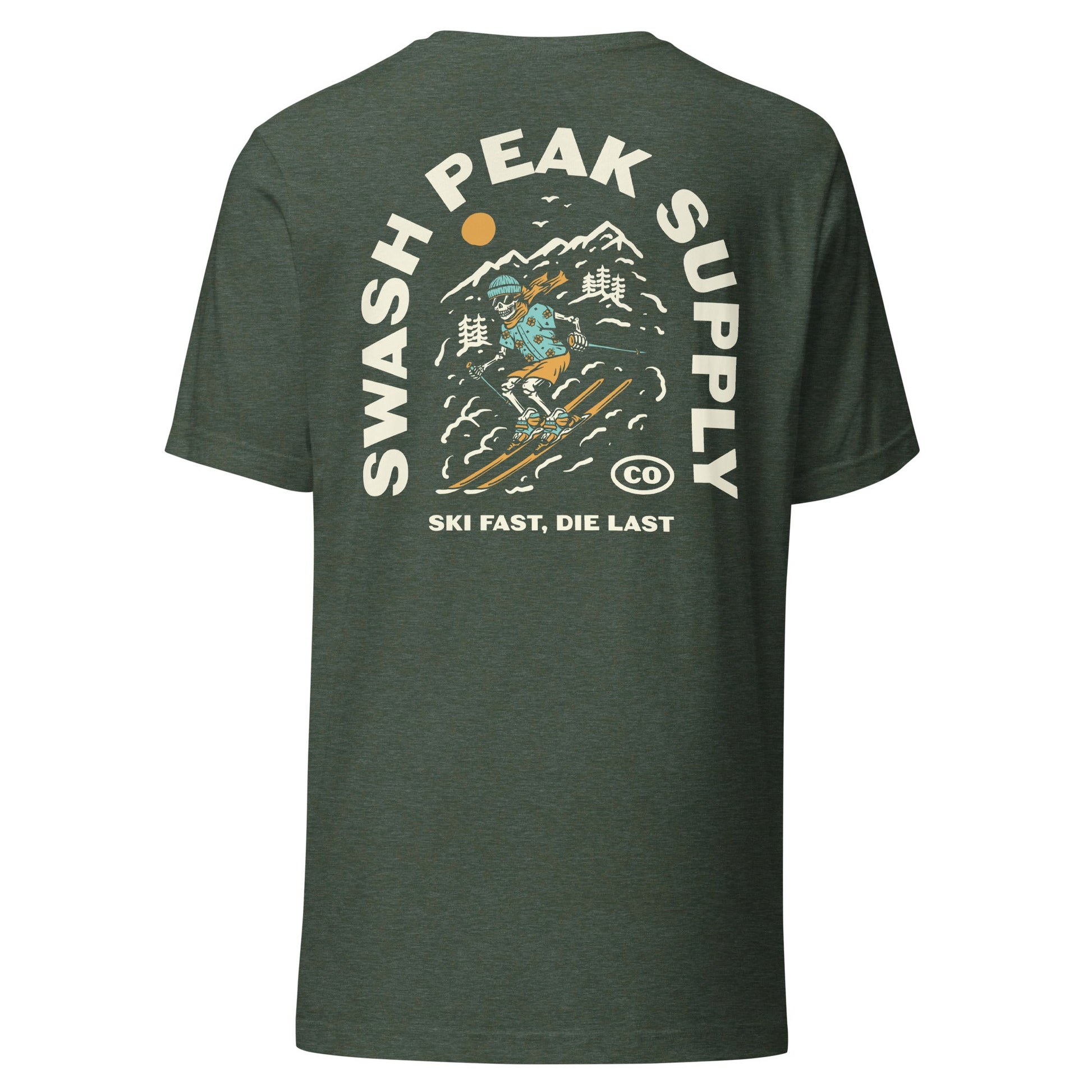 Ski Fast Unisex Tee - Swash Peak