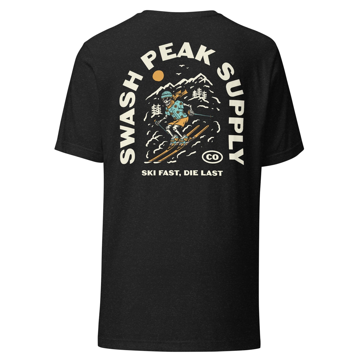 Ski Fast Unisex Tee - Swash Peak