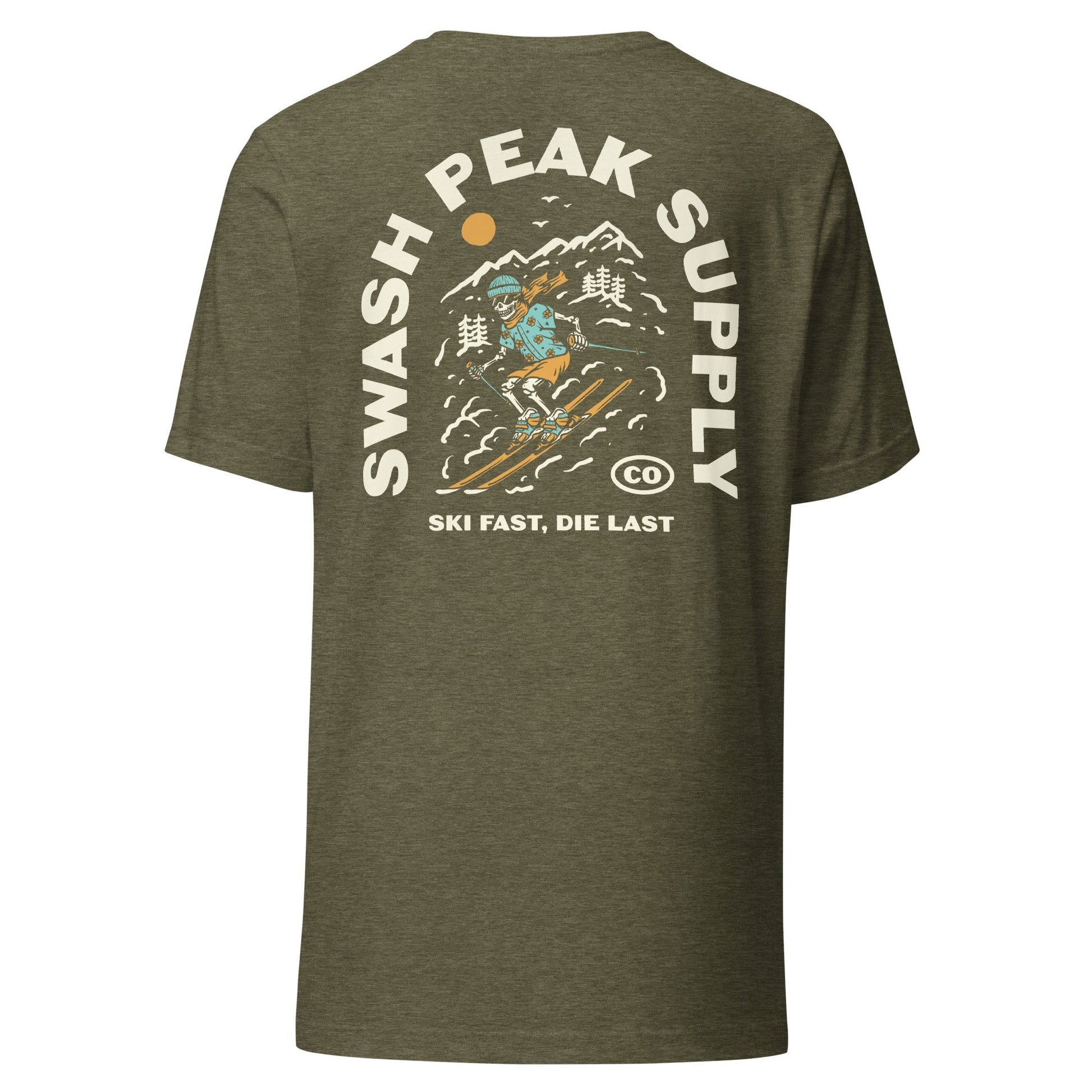 Ski Fast Unisex Tee - Swash Peak