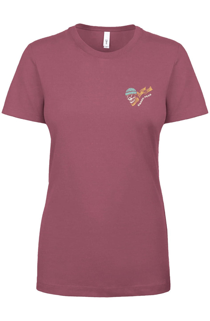 Ski Fast Women's Tee - Swash Peak