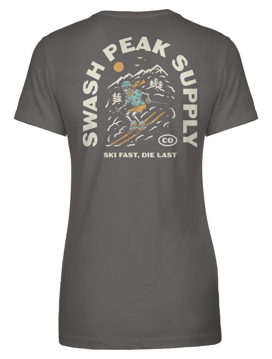 Ski Fast Women's Tee - Swash Peak