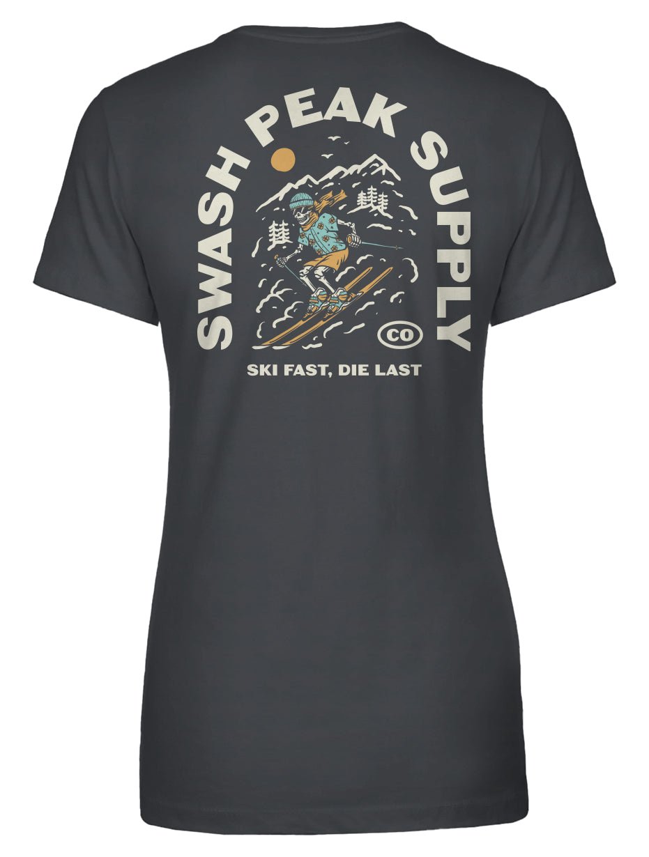 Ski Fast Women's Tee - Swash Peak