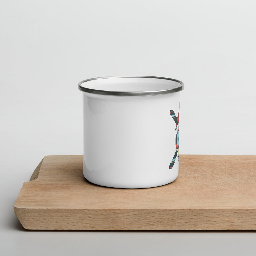 Ski Reaper Enamel Mug - Swash Peak
