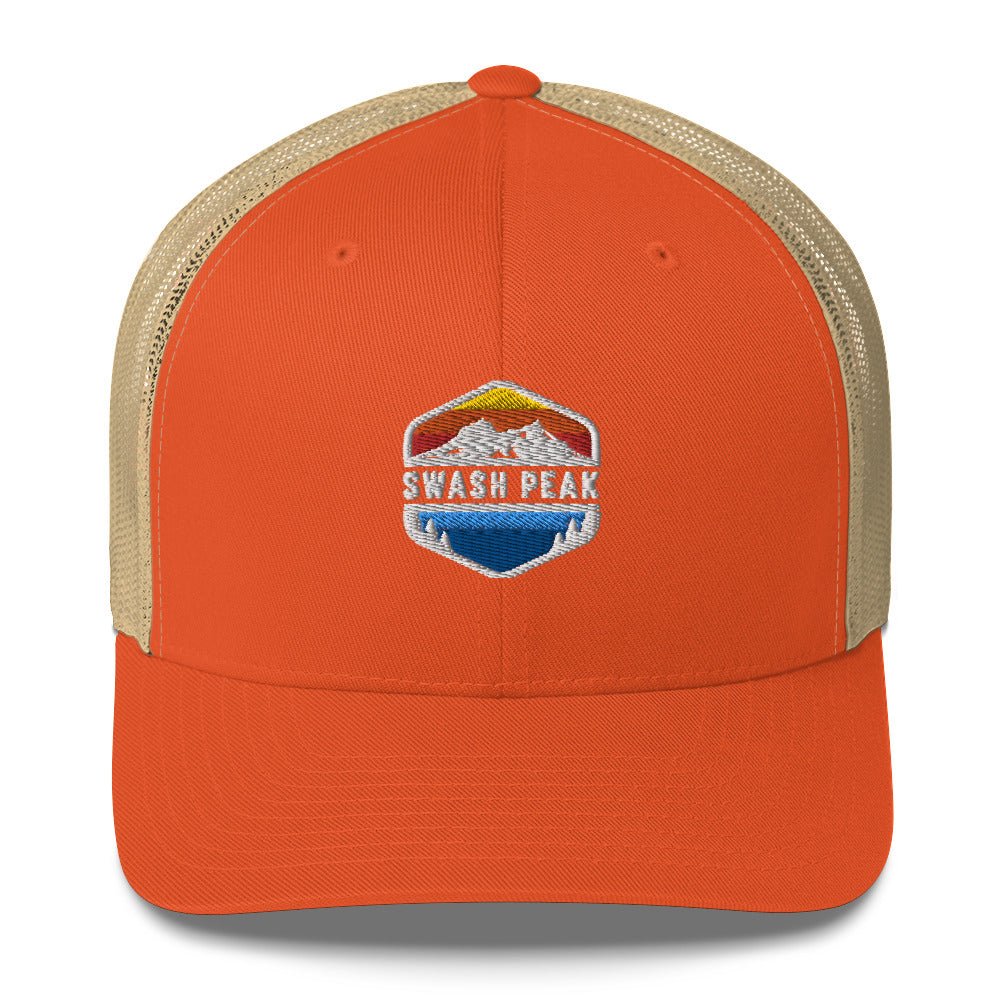 Snow Cap Trucker Hat - Swash Peak