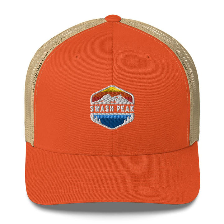 Snow Cap Trucker Hat - Swash Peak