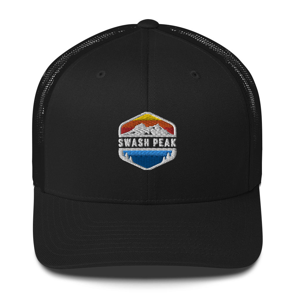 Snow Cap Trucker Hat - Swash Peak