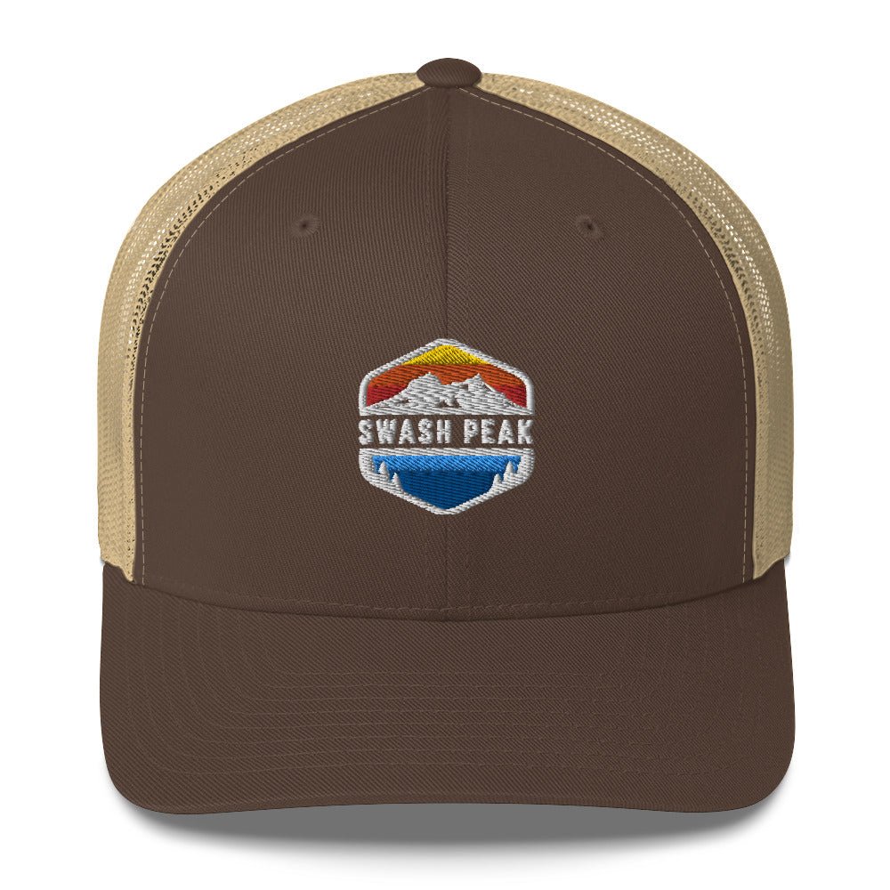 Snow Cap Trucker Hat - Swash Peak