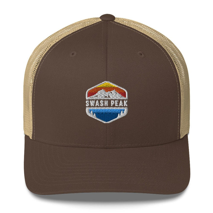 Snow Cap Trucker Hat - Swash Peak