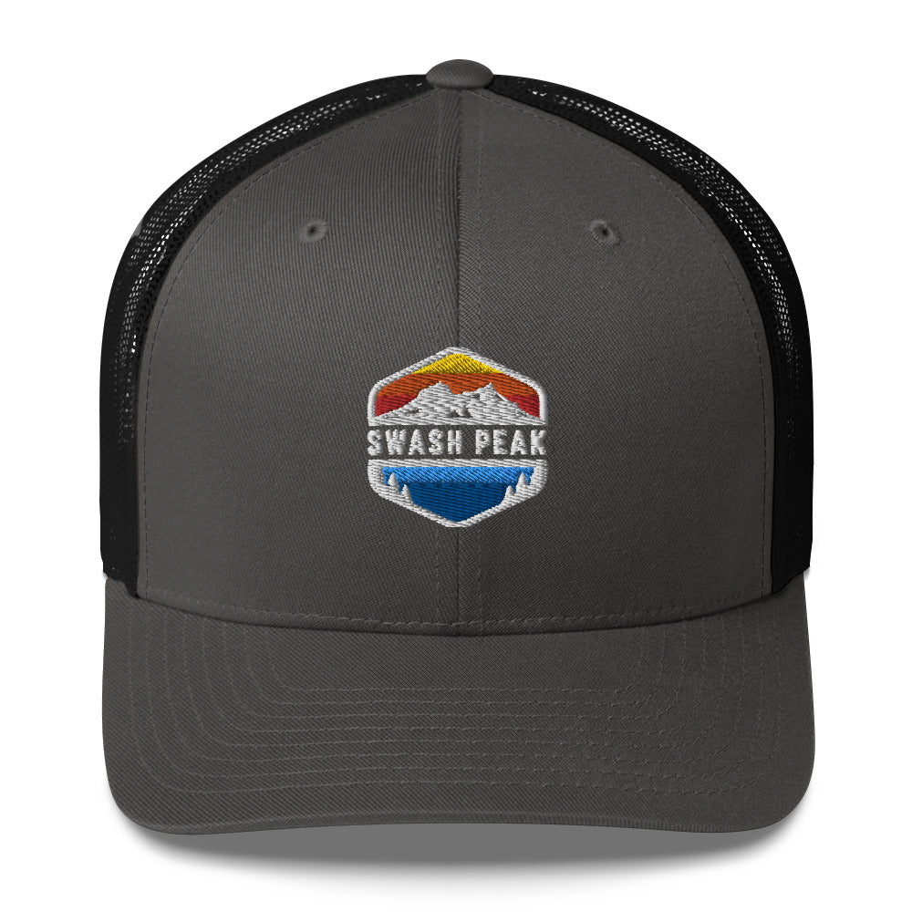 Snow Cap Trucker Hat - Swash Peak