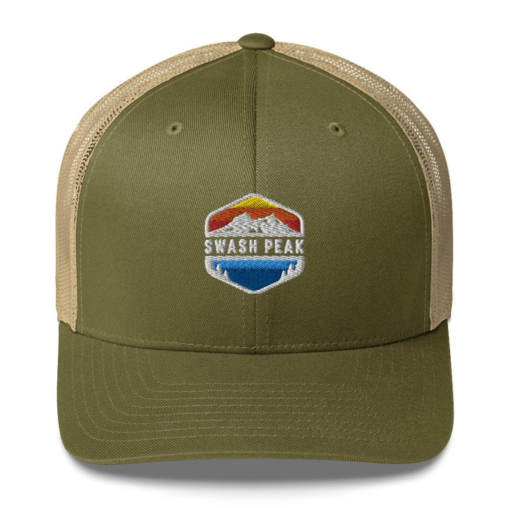Snow Cap Trucker Hat - Swash Peak