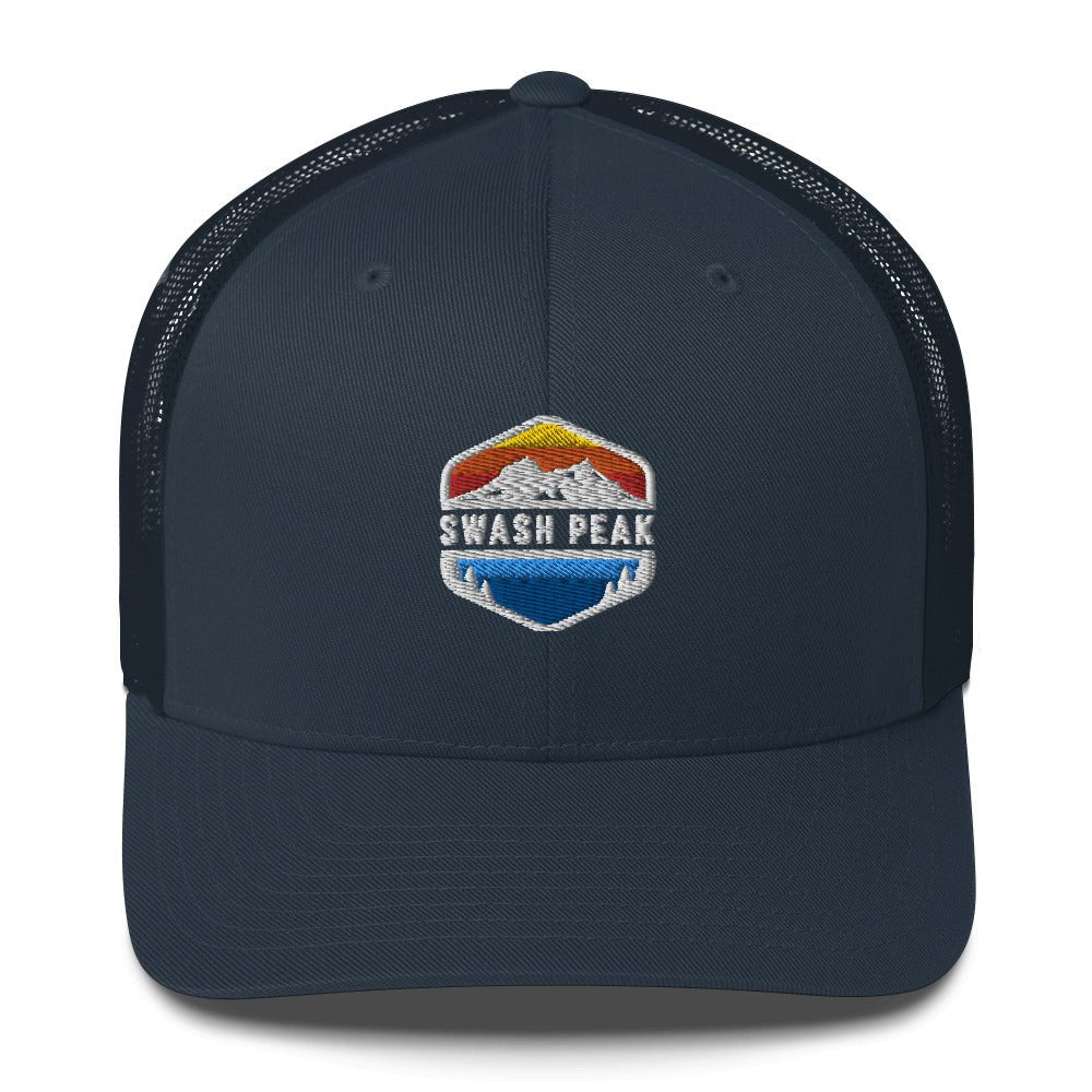 Snow Cap Trucker Hat - Swash Peak